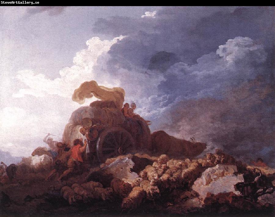 Jean Honore Fragonard The Storm